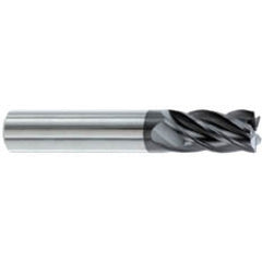 3/4" Dia. - 1-1/2" LOC - 6" OAL - .030-.035 Radius 5 FL Carbide S/E HP End Mill-AlTiN - Exact Tooling