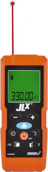 Johnson Level & Tool - 0.05 m to 100.58 m, Laser Distance Finder - 2 AAA Alkaline Batteries, Accurate to 1/16 Inch - Exact Tooling