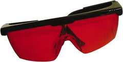 Johnson Level & Tool - Laser Level Enhacement Glasses - Use With Red Beam Lasers - Exact Tooling
