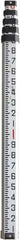 Johnson Level & Tool - Optical Level Aluminum Grade Rod - 4 Sections, 8 Ft. Overall Length - Exact Tooling