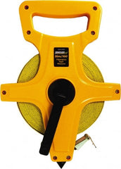 Johnson Level & Tool - 100' x 1/2" Tape Measure - 1/8" & 1mm Graduation, Inch/Metric Graduation Style - Exact Tooling