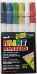 Sharpie - Black, Dark Blue, Gold, Green, Light Blue, Orange, Pink, Red, Silver, Violet, White, Yellow Paint Marker - Fine Tip - Exact Tooling