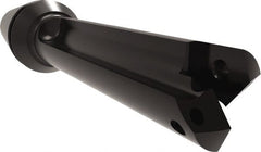 Allied Machine and Engineering - Series Z, 7/16 to 1/2" Diam, ER16 ER Collet, Straight Flute Spade Drill - 1-3/8" Max Depth, 1-29/32" Body Length, 3-5/64" OAL, Short Length, Through Coolant - Exact Tooling