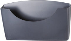 FELLOWES - 14" Wide x 2-1/2" Deep x 7-3/4" High, 1 Compartment, Plastic File Stand - Graphite, 14" Compartment Width x 2-1/2" Compartment Depth x 7-3/4" Compartment Height - Exact Tooling