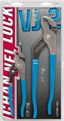 Channellock - 2 Piece Tongue & Groove Plier Set - Comes in Display Card - Exact Tooling