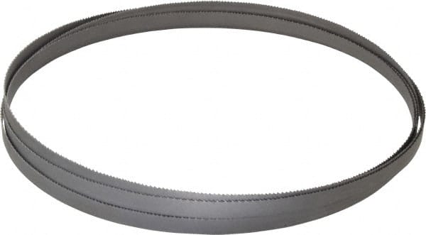 Lenox - 10 to 14 TPI, 14' 7" Long x 1/2" Wide x 0.025" Thick, Welded Band Saw Blade - Bi-Metal, Toothed Edge, Raker Tooth Set, Flexible Back, Contour Cutting - Exact Tooling