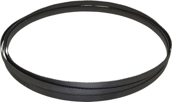 Lenox - 8 to 12 TPI, 14' 7" Long x 1/2" Wide x 0.025" Thick, Welded Band Saw Blade - Bi-Metal, Toothed Edge, Raker Tooth Set, Flexible Back, Contour Cutting - Exact Tooling