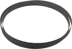 Lenox - 14 to 18 TPI, 5' 4-1/2" Long x 1/2" Wide x 0.025" Thick, Welded Band Saw Blade - Bi-Metal, Toothed Edge, Flexible Back, Contour Cutting - Exact Tooling