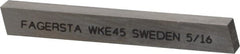 Seco - WKE45 Cobalt Square Tool Bit Blank - 5/16" Wide x 5/16" High x 2-1/2" OAL - Exact Tooling