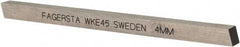 Seco - WKE45 Cobalt Square Tool Bit Blank - 4mm Wide x 4mm High x 63mm OAL - Exact Tooling