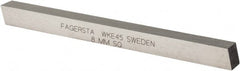 Seco - WKE45 Cobalt Square Tool Bit Blank - 8mm Wide x 8mm High x 100mm OAL - Exact Tooling