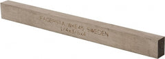 Seco - WKE45 Cobalt Rectangular Tool Bit Blank - 1/4" Wide x 3/8" High x 4" OAL - Exact Tooling
