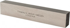 Seco - WKE45 Cobalt Rectangular Tool Bit Blank - 1/2" Wide x 3/4" High x 4" OAL - Exact Tooling