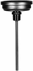 Wika - 9 Inch Long Stem, 3 Inch Dial Diameter, Stainless Steel, Back Connected Bi-Metal Thermometer - -20 to 120°C, 1% Accuracy - Exact Tooling