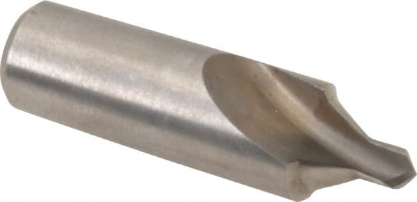 Link Industries - #15 Plain Cut 60° Incl Angle High Speed Steel Combo Drill & Countersink - Exact Tooling