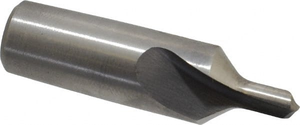 Link Industries - #8 Plain Cut 82° Incl Angle High Speed Steel Combo Drill & Countersink - Exact Tooling