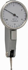 Value Collection - 0 to 0.03", 0.001000" Graduation, Horizontal Dial Test Indicator - Exact Tooling