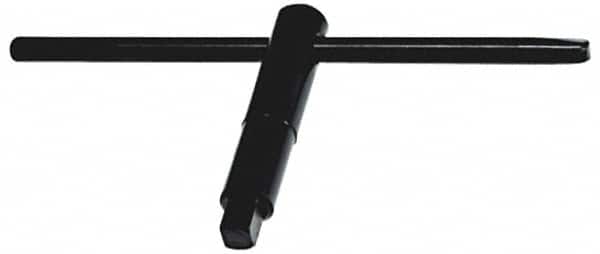 Interstate - 20, 25" Chuck Diam Compatibility, Lathe Chuck Key - Compatible with 3-Jaw Chucks, 5-1/2" Body Length, 3/4" Actual Key Square Size - Exact Tooling