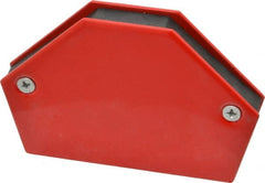 Value Collection - 4" Wide x 1/2" Deep x 2-1/2" High Magnetic Welding & Fabrication Square - Exact Tooling