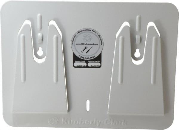 Kimberly-Clark Professional - White Wipe Dispenser - 8" High x 10.8" Wide 0.65" Deep, For Pop-Up Wipe Boxes - Exact Tooling