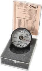 PTC Instruments - 500°F, 2 Inch Dial Diameter, Dual Magnet Mount Thermometer - 5° Division Graduation - Exact Tooling