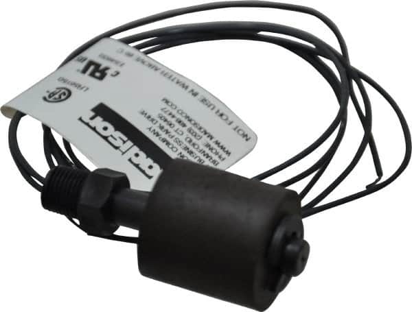 Madison - 1/8" Thread, 150 Max psi, 105°F Max, Liquid Level Miniature Switches - 0.45 Float SG, Fuels and Lubricating Oils - Exact Tooling