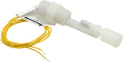Madison - 1/2" Thread, 100 Max psi, 100°F Max, Liquid Level Side-Mounted Switch - 0.75 Float SG, Lubricating & Hydraulic Oil, Gasoline & Diesel Oil - Exact Tooling