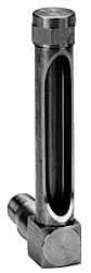 LDI Industries - 1-3/8 Inch Long Sight, 1/4 Inch Thread Size, Buna-N Seal Long Elbow, Vented Oil-Level Indicators and Gauge - 2-3/8 Inch Length to Center of Base - Exact Tooling