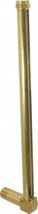 LDI Industries - 12-1/2 Inch Long Sight, 1/2 Inch Thread Size, Buna-N Seal Long Elbow, Vented Oil-Level Indicators and Gauge - 13-11/16 Inch Length to Center of Base - Exact Tooling