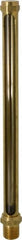 LDI Industries - 9-1/2 Inch Long Sight, 1/2 Inch Thread Size, Buna-N Seal Straight to Male Thread, Vented Oil-Level Indicators and Gauge - Exact Tooling
