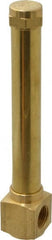 LDI Industries - 4-1/4 Inch Long Sight, 3/8 Inch Thread Size, Buna-N Seal Elbow to Female Thread, Vented Oil-Level Indicators and Gauge - 5-3/4 Inch Length to Center of Base - Exact Tooling