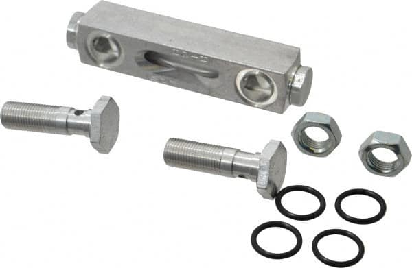 LDI Industries - 1/2-20 Thread, 1-1/2 Inch Sight Length, Closed Circuit Liquid Level Sight Gauge - 3 Inch Length to Center of Base, 4-5/8 Inch Overall Length, Buna-N Seal - Exact Tooling