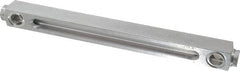 LDI Industries - 1/2-20 Thread, 7-1/2 Inch Sight Length, Closed Circuit Liquid Level Sight Gauge - 9 Inch Length to Center of Base, 10-5/8 Inch Overall Length, Buna-N Seal - Exact Tooling