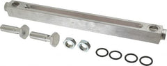 LDI Industries - 1/2-20 Thread, 8-1/2 Inch Sight Length, Closed Circuit Liquid Level Sight Gauge - 10 Inch Length to Center of Base, 11-5/8 Inch Overall Length, Buna-N Seal - Exact Tooling