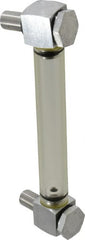 LDI Industries - 1/2-20 Thread, 4-9/32 Inch Sight Length, 125 Max psi, Closed Circuit Liquid Level Rigid Plastic Sight Gauge - 6 Inch Length to Center of Base, Buna-N Seal, 70° Working Temp, 225°F Max - Exact Tooling