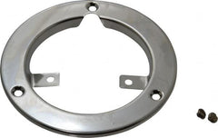 Ashcroft - 1/4 Thread, Stainless Steel Case Material, Front Flange Pressure Gauge Mounting Kit - 1% Accuracy, 316 Material Grade - Exact Tooling