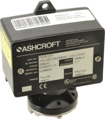 Ashcroft - 15 to 100 psi Adjustable Range, 1,000 Max psi, Watertight Single Setpoint - 1/4 Thread - Exact Tooling