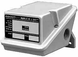 Ashcroft - 5 to 30 PSI Adjustable Range, 500 Max psi, Watertight Dual Setpoint - 1/4 Thread - Exact Tooling