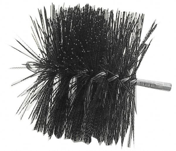 Schaefer Brush - Duct Brushes Shape: Round Brush Length: 6 (Inch) - Exact Tooling