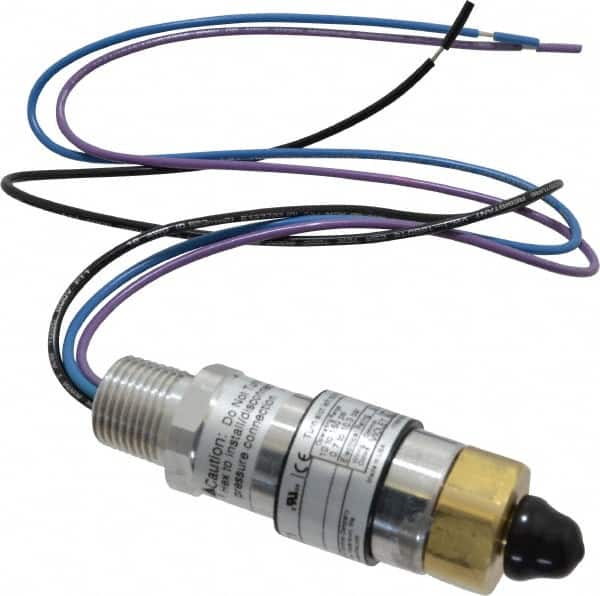 United Electric Controls - 1,500 Max psi, Compact Cylindral Pressure Switch - 1/4 Thread - Exact Tooling