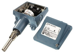 Made in USA - 200 to 425°F, Watertight Temp Switch - 1/2 x 1-7/8 Stem, 10 Resolution - Exact Tooling