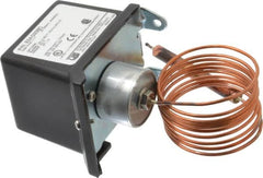 Made in USA - 150 to 650°F, General Service Temp Switch - 25 Resolution, 3/8 x 3-5/8 Bulb - Exact Tooling