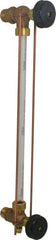 Conbraco - 400 psi Working Pressure, 200 Max psi, Bronze Liquid Level Gage Glass - 400°F Max Operating Temp, 3/4 Inch Thread, EPDM Seal - Exact Tooling