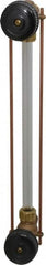 Conbraco - 400 psi Working Pressure, 200 Max psi, Bronze Liquid Level Gage Glass - 400°F Max Operating Temp, 1/2 Inch Thread, EPDM Seal - Exact Tooling