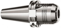 Accupro - CAT40 Taper Shank, 12mm Hole Diam, Hydraulic Tool Holder/Chuck - 44.5mm Nose Diam, 64mm Projection, 30.5mm Clamp Depth, 25,000 RPM - Exact Tooling