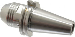 Accupro - CAT40 Taper Shank, 1/2" Hole Diam, Hydraulic Tool Holder/Chuck - 44.5mm Nose Diam, 64mm Projection, 30.5mm Clamp Depth, 25,000 RPM - Exact Tooling