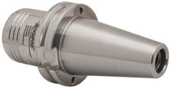 Accupro - CAT40 Taper Shank, 3/4" Hole Diam, Hydraulic Tool Holder/Chuck - 44.5mm Nose Diam, 64mm Projection, 37.8mm Clamp Depth, 25,000 RPM - Exact Tooling