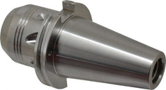 Accupro - CAT50 Taper Shank, 1-1/4" Hole Diam, Hydraulic Tool Holder/Chuck - 69.9mm Nose Diam, 81mm Projection, 47.7mm Clamp Depth, 25,000 RPM - Exact Tooling