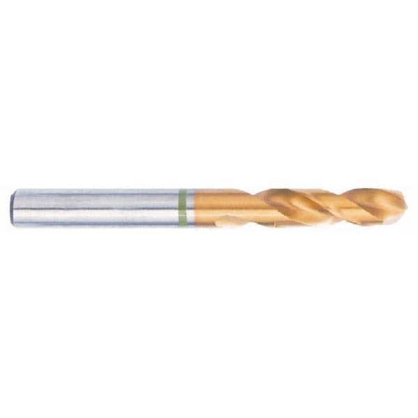 Accupro - 1/2" 130° Spiral Flute Cobalt Screw Machine Drill Bit - Exact Tooling