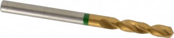 Accupro - #18 130° Spiral Flute Cobalt Screw Machine Drill Bit - Exact Tooling